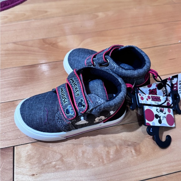Disney Mickey Mouse Black and Red Kids Sneakers - Picture 3 of 5